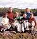 portrait with all members of the family at our Harpswell studio.